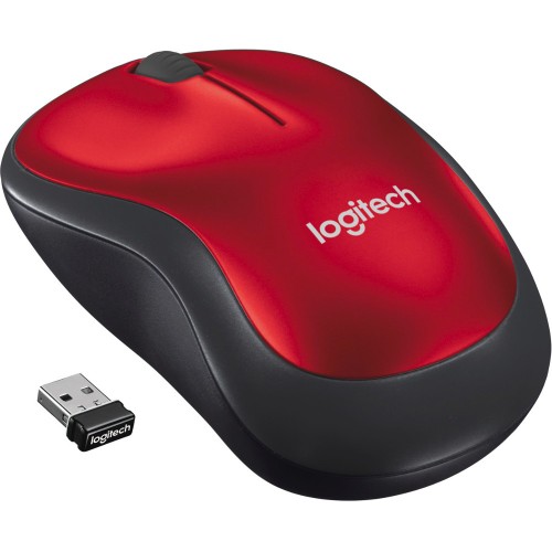 M185 COMFORT WRLS MOUSE RED