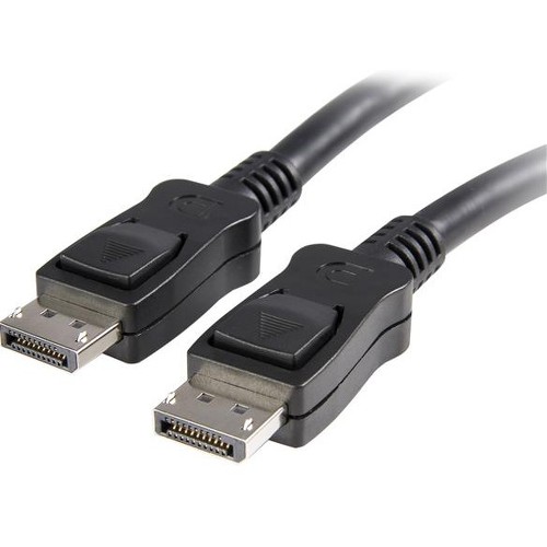 StarTech.com 6 ft Certified DisplayPort 1.2 Cable with Latches M/M - DisplayPort 4k