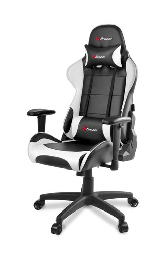Arozzi Verona V2 Ergonomic Reclining Gaming Chair - White
