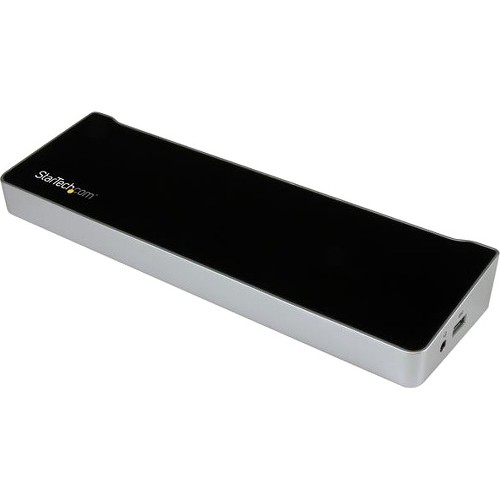 StarTech.com USB C Dock - Compatible with Windows / macOS - Supports Triple 4K Ultra HD Monitors - 60W Power Delivery - Power and Charge Laptop and Peripherals - DK30CH2DPPD