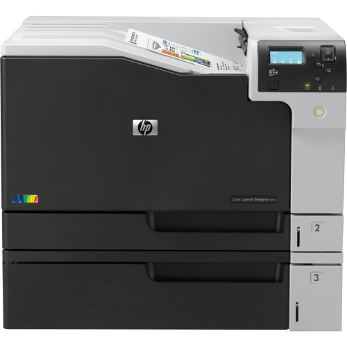 HP LaserJet M750DN Laser Printer - Color - 600 x 600 dpi Print - Plain Paper Print - Desktop - 30 ppm Mono / 30 ppm Color Print - 850 sheets Standard Input Capacity - 120000 Duty Cycle - Automatic Duplex Print - LCD - Ethernet - USB CUSTOMER PAYS FREIGHT