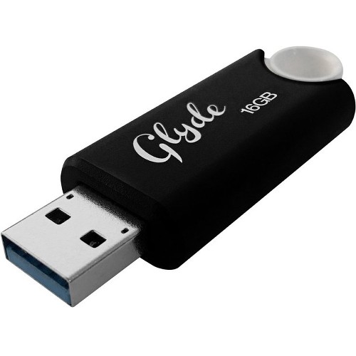 Patriot Memory Glyde USB 3.1, Gen. 1 (USB 3.0) Black and White 16 GB - USB 3.1 - Black, White