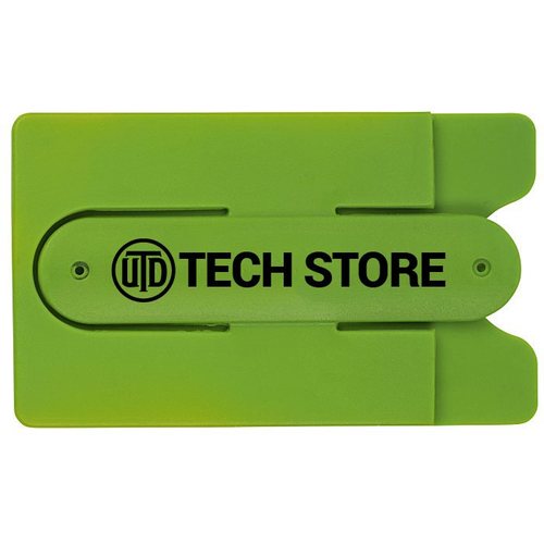 UTD Mood Changing Smartphone Wallet Stand - Green - minimum quantity 125