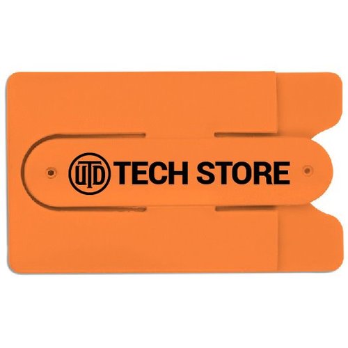 UTD Mood Changing Smartphone Wallet Stand - Orange - minimum quantity 125