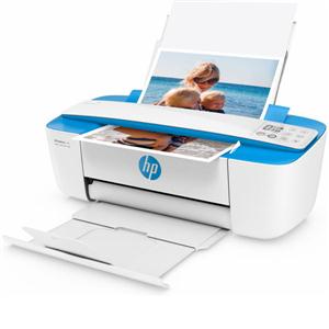 HP Deskjet 3755 Inkjet Multifunction Printer - Color - Plain Paper Print - Desktop - Blue