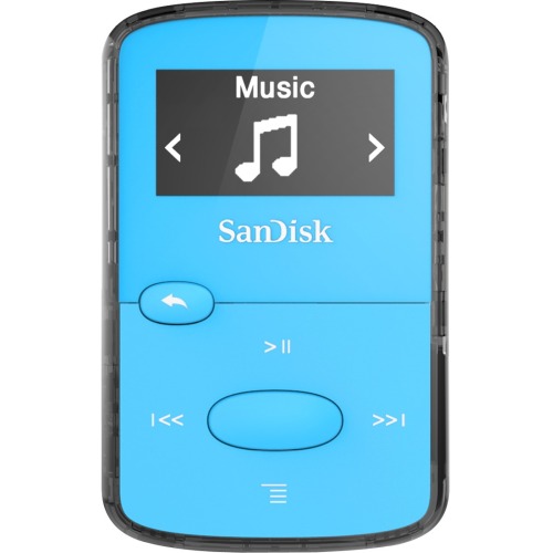 8GB CLIP JAM MP3 PLAYER BLUE