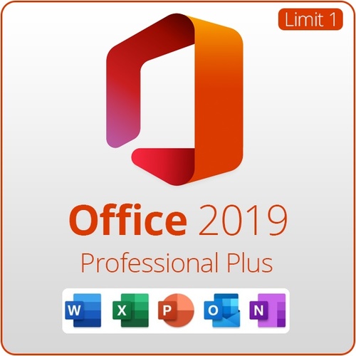 Microsoft Office Professional Plus 2019 for Windows only - not Mac (WAH Download)