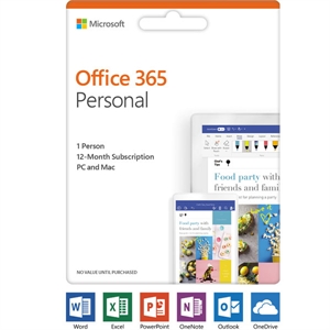 microsoft office 365 personal (product key card)