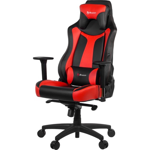 Arozzi Vernazza Series Super Premium Gaming Chair, Red - For Game - Pleather, Metal, Foam - Red