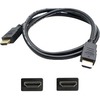 25FT HDMI M/M BLACK CABLE