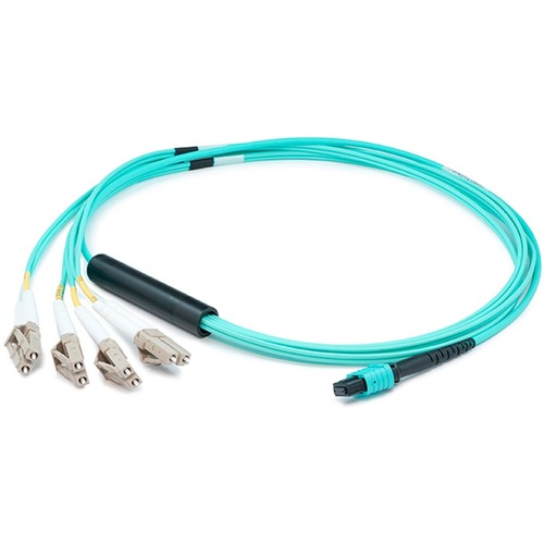 5M MPO TO 4XLC F/M OM3 AQUA