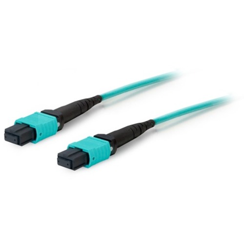 1M MPO M/M OM3 AQUA FIBER UPC