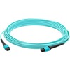 1M MPO M/M OM4 AQUA FIBER UPC