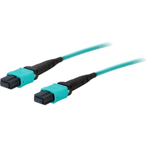 5M MPO F/F OM4 AQUA FIBER UPC