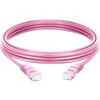 7FT CAT6A STP PINK W/BOOT
