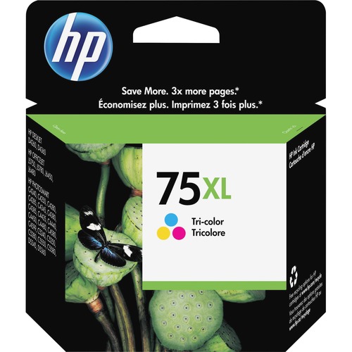 Hewlett Packard #75XL Tri-Color Ink Cartridge