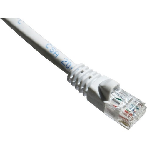 7FT CAT6A WHITE MOLDED BOOT