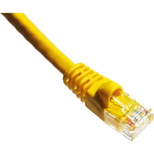 100FT CAT6A YELLOW MOLDED BOOT
