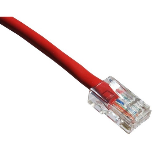 100FT CAT6 RED NON-BOOTED PATCH