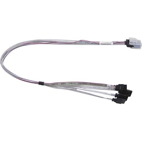 30AWG 50CM IPASS TO 4 SATA