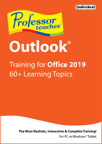 Professor Teaches Outlook for Office 2019 (Win - Download)