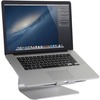 mStand360 Laptop Stand w/ Swivel Base - Silver