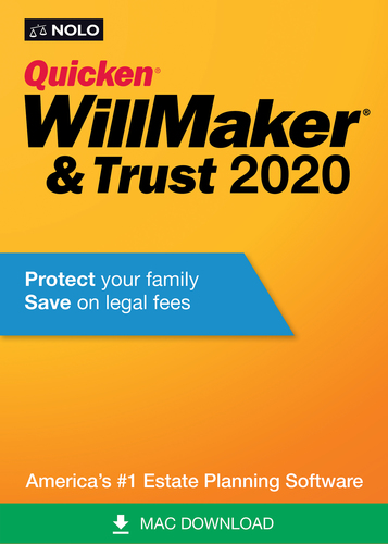 Quicken WillMaker 2020 (Mac - Download)