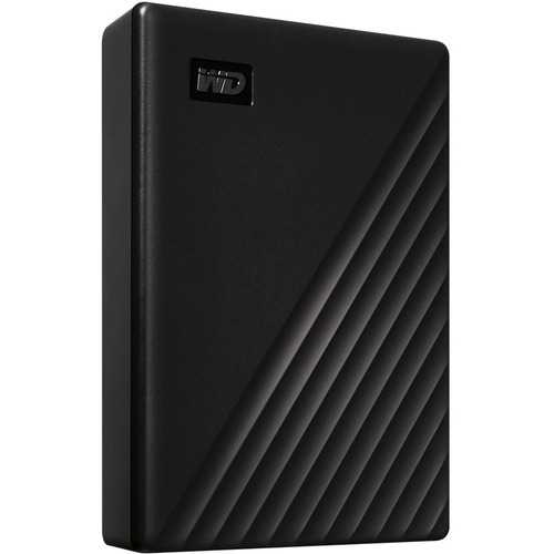 WD My Passport 4 TB Portable Hard Drive - External - Black