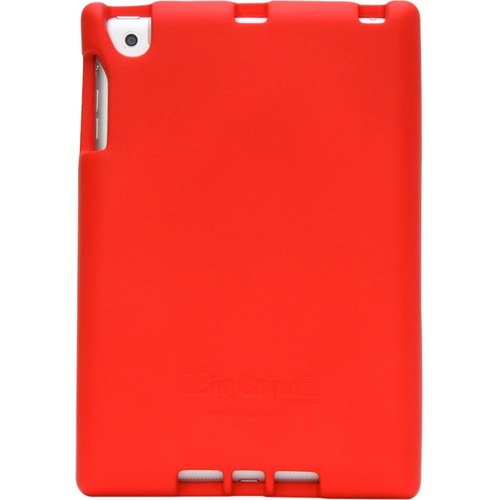 Big Grips Tweener for iPad mini - Red - For Apple iPad mini, iPad mini 2, iPad mini 3, iPad mini 4 Tablet - Red - Oil Resistant, Chemical Resistant, Stain Resistant, Bacterial Resistant, Slip Resistant, Drop Resistant
