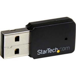StarTech.com USB 2.0 AC600 Mini Dual Band Wireless-AC Network Adapter - 1T1R 802.11ac WiFi