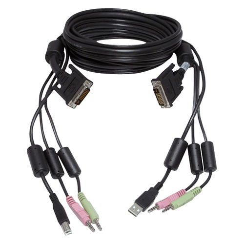 12FT USB KEYBOARD MOUSE 1 DVI