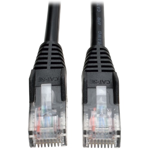 15FT CAT5E BLACK PATCH CABLE