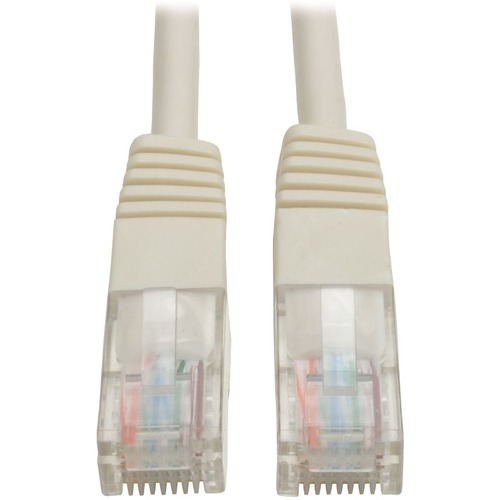 1FT CAT5E WHITE PATCH CABLE