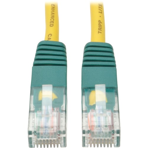 10FT CAT5E YELLOW PATCH CABLE