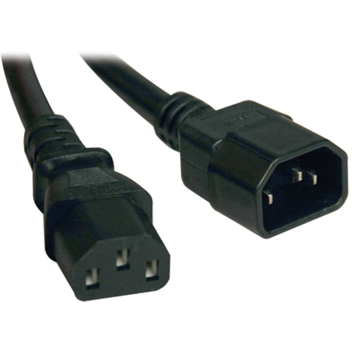 18IN POWER EXTENSION CORD 14AWG