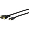 6FT HDMI TO DVI CABLE STANDARD