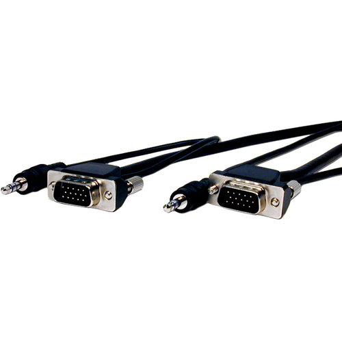 15FT MICRO VGA M/M AND AUDIO