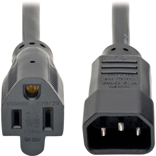 1FT POWER CORD ADAPTER 18AWG