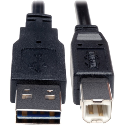 1FT REVERSIBLE USB CABLE M/M