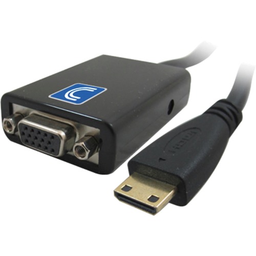 4IN HDMI C MALE TO VGA FEMALE