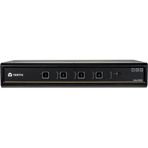 4PORT DVI-I DH SECURE KVM DPP