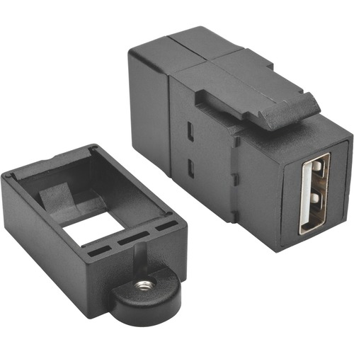 USB PANEL MOUNT COUPLER F/F