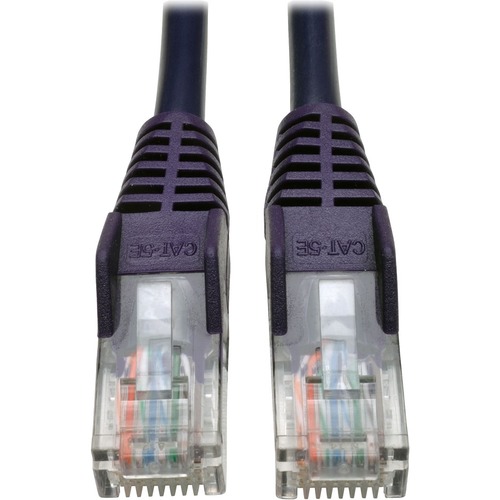 3FT CAT5E PURPLE SNAGLESS