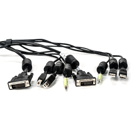 10FT USB KEYB MOUSE & SINGLE