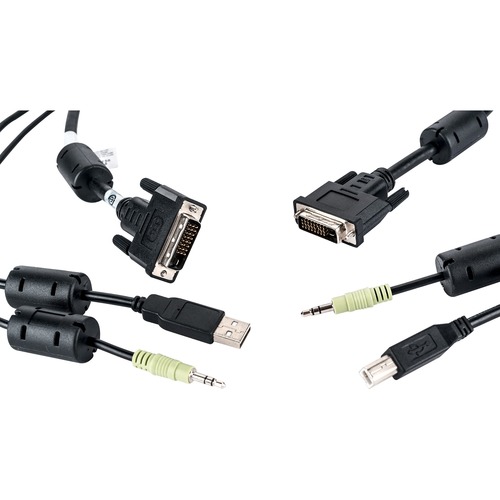 10FT USB KEYB MOUSE & SINGLE