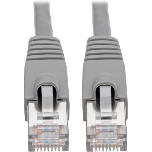 1FT CAT6A GRAY SNAGLESS