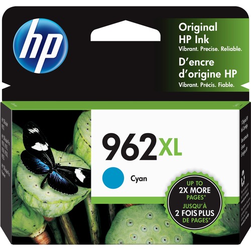 HP 962XL Original Ink Cartridge - Cyan - Inkjet - High Yield - 1 Each