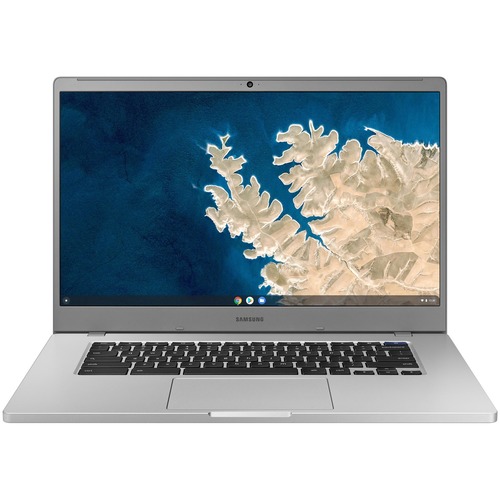 Samsung Chromebook 4+ XE350XBA 15.6 inch Chromebook - Intel Celeron N4020 - 4 GB RAM - 32 GB - Platinum Titan - Limited Quantity - Open Box