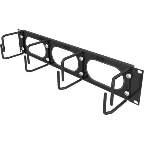 2U HORIZONTAL CABLE MANAGER W/