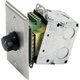 10W SINGLE GANG STAINLESS STEEL 